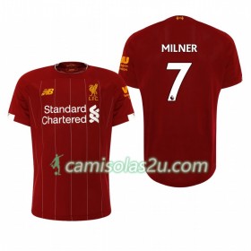 Camisolas de Futebol Liverpool James Milner 7 Equipamento Principal 2019/20 Manga Curta